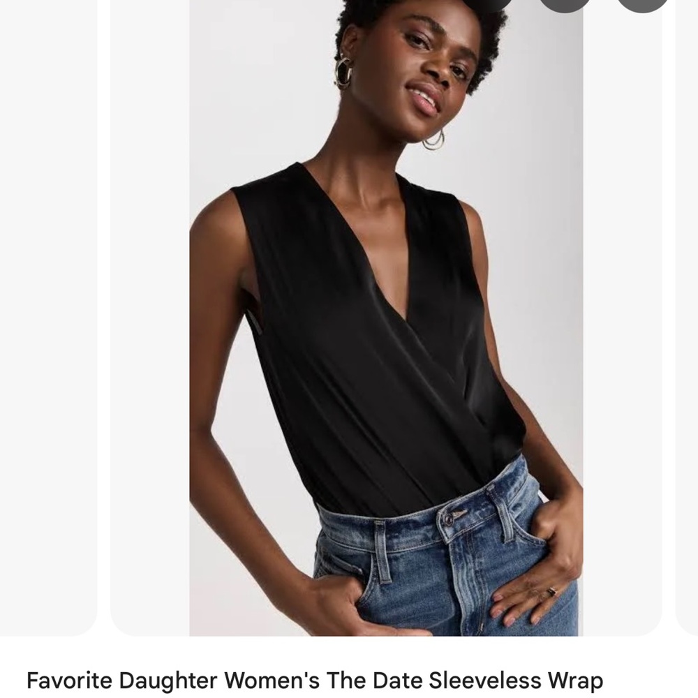 Favorite Daughter Women's The Date Sleeveless Wrap (XL)